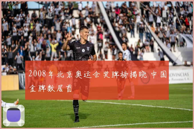 2008年北京奥运会奖牌榜揭晓 中国金牌数居首
